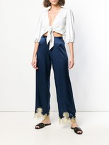 Thumbnail for your product : Gilda and Pearl Gina pyjama style trousers