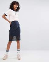Thumbnail for your product : adidas Osaka Midi Skirt In Navy
