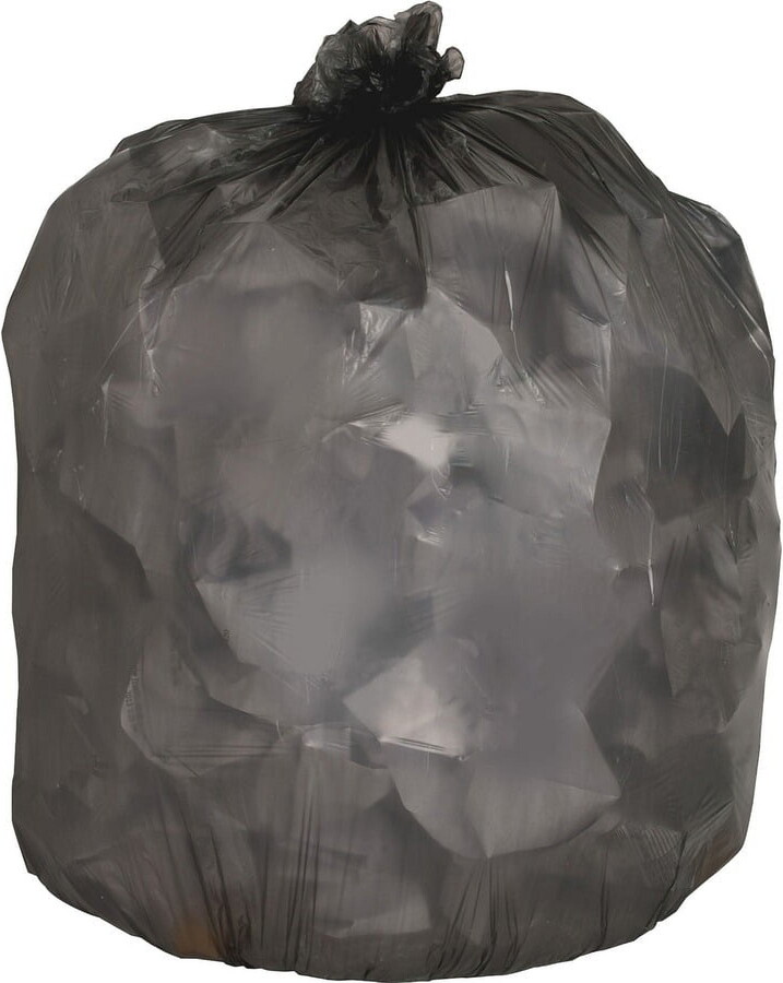 Genuine Joe Solutions Genuine Joe Economy Linear Low-density Can Liners - 33 Gal - 33" Width X 39" Length X 0.45 Mil (11 Micron) Thickness - Low Density - Black - 250/carton