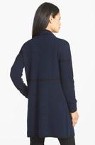 Thumbnail for your product : Eileen Fisher Long Cashmere Drape Front Cardigan