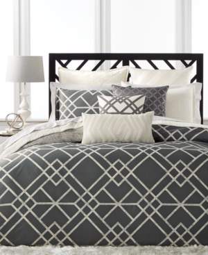 Hotel Collection CLOSEOUT! Modern Airbrush Geo Comforters, Created for Macy's