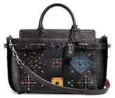 Thumbnail for your product : Coach 1941 Patchwork Prairie Rivets Leather Handbag