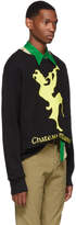 Thumbnail for your product : Gucci Black and Yellow Chateau Marmont Sweatshirt