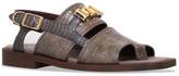 Thumbnail for your product : Stella McCartney Crocodile-Embossed Sandals