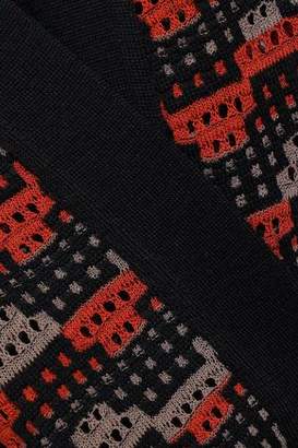 M Missoni Crochet Wool-blend Cardigan