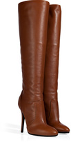 Thumbnail for your product : Giuseppe Zanotti Leather Revenge Boots in Ciocco