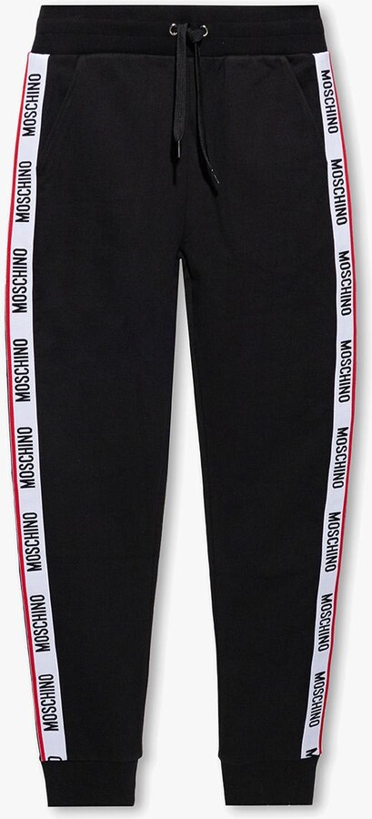 Moschino Sweatpants With Logo - ShopStyle