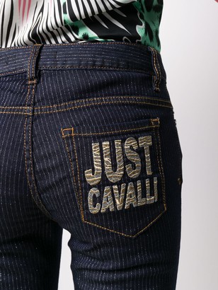 Just Cavalli Logo Skinny-Fit Jeans