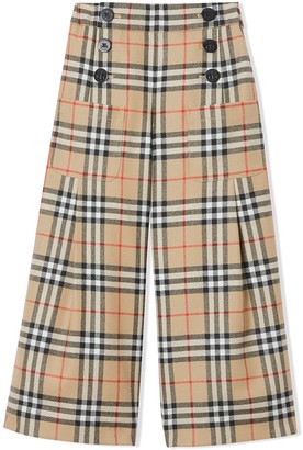 burberry pants kids gold