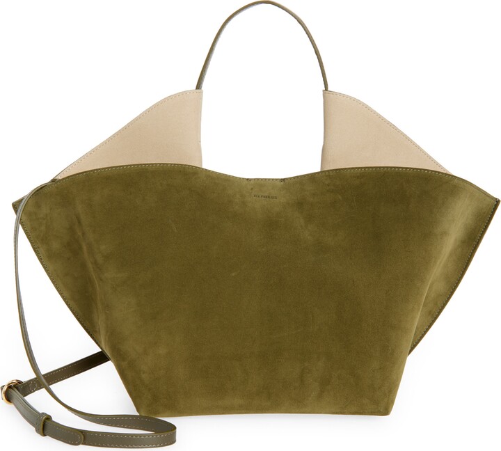 REE PROJECTS Medium Ann Suede Tote