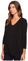 Thumbnail for your product : Ellen Tracy Overlap Hem Top Women's Clothing
