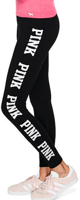 PINK Foldover Waist Yoga Legging