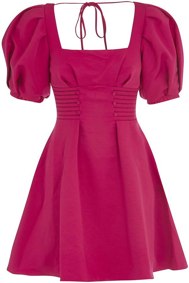 self portrait fuchsia