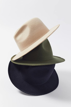 Urban Outfitters Whipstitch Felt Fedora