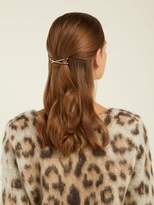 Thumbnail for your product : Charlotte Chesnais Initial Rose Gold Plated Hair Clip - Womens - Rose Gold