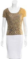 Thumbnail for your product : Roberto Cavalli Printed Short Sleeve Top