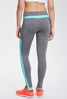 Thumbnail for your product : Forever 21 Heathered Performance Leggings