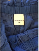 Thumbnail for your product : Laurence Dolige Blue Cotton Shorts