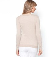 Thumbnail for your product : La Redoute R essentiels Lightweight Buttoned Cotton Cardigan