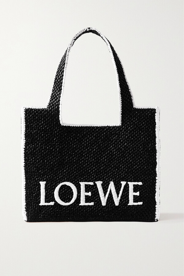Shop LOEWE 2022 SS Crossbody Straw Bags by 5etoiles