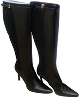 Thumbnail for your product : Ralph Lauren COLLECTION Black Leather Boots