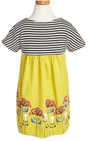 Thumbnail for your product : Tea Collection 'Ottis Blumen' Empire Dress (Toddler Girls, Little Girls & Big Girls)