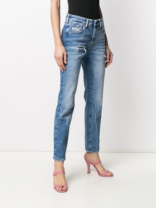 Diesel D-Joy high-waisted straight jeans