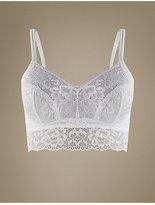 Thumbnail for your product : M&S Collection Lace Non-Padded Bralet DD+