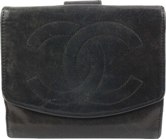 Chanel Pre Owned 2009 CC logo coin purse - ShopStyle Wallets & Card Holders