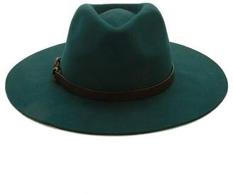 Forever 21 Faux Leather Band Fedora