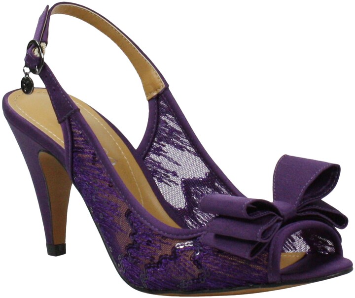 lavender slingback shoes