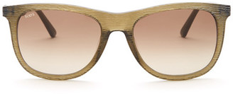 Tod's Women's Squared Textured Sunglasses