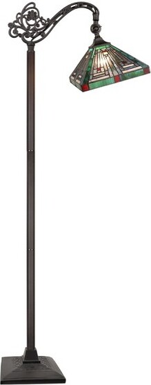 Chloe Lighting ChloeLightingCH3T359BM11-RF1MissionCopper-FoiledBlackishBronzeReadingFloorLamp