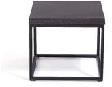 Thumbnail for your product : LOMBOK Arianne Graphite Side Table With Carved Edges
