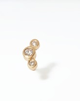 Thumbnail for your product : Zoë Chicco Graduated Diamonds Single Stud Earring
