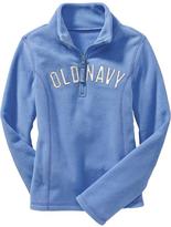 Thumbnail for your product : Old Navy Girls Performance Fleece Half-Zip Pullovers