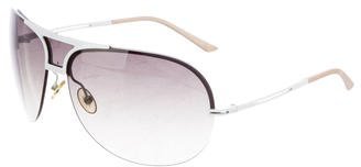 Christian Dior Gradient Aviator Sunglasses