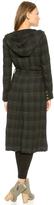Thumbnail for your product : Free People Textured Plaid Maxi Coat