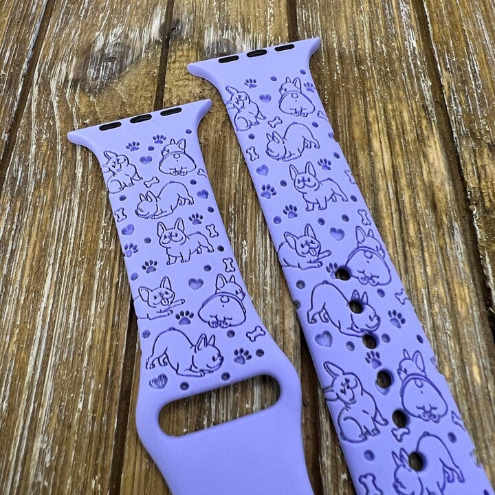 French Bulldog Apple Watch Bandfor Iwatch 38mm 41mm 40mm 42mm 44mm 45mm 49mm Gift