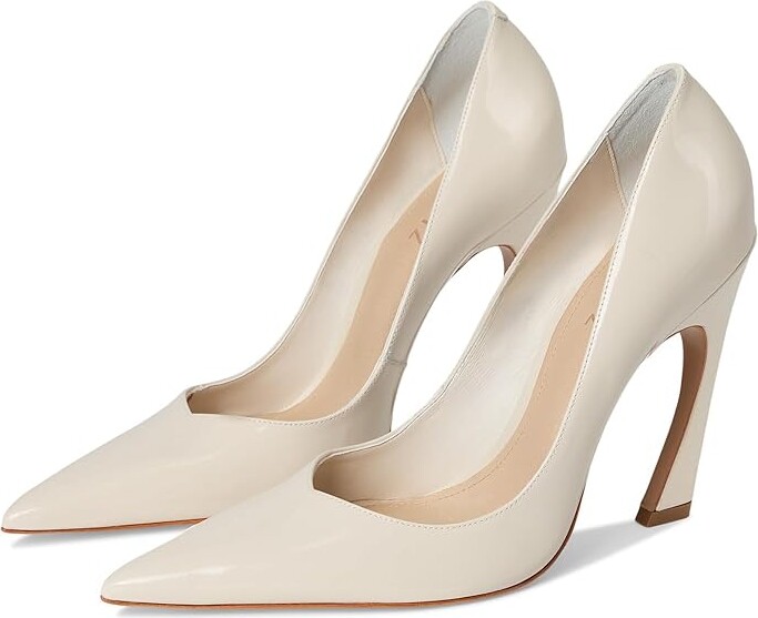 Schutz Lexi Pump Women's Shoes Sugar White : 10 M Leather
