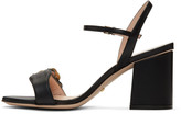 Thumbnail for your product : Gucci Black GG Heeled Sandals