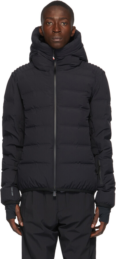 MONCLER GRENOBLE Black Down Lagorai Giubbotto Jacket - ShopStyle Outerwear