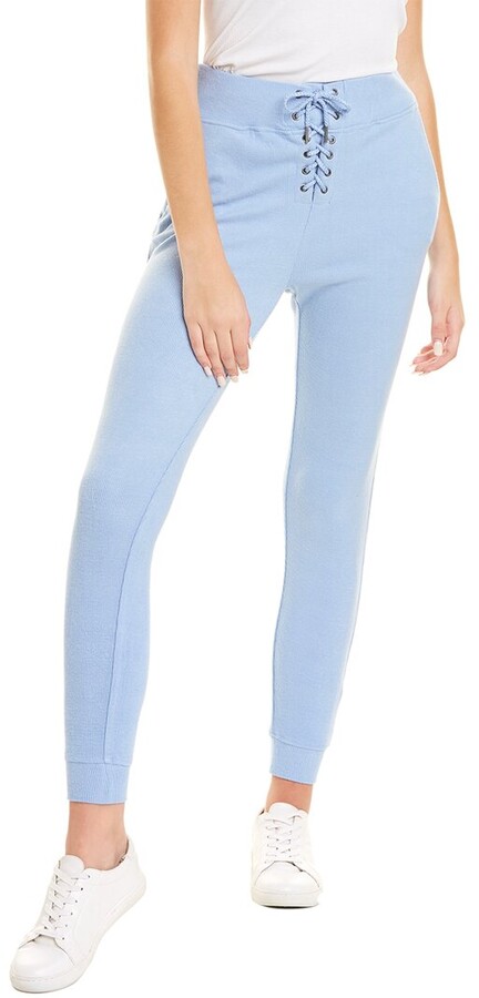Pandapang Womens Stylish Jeans Capri Lace Splice Denim Legging Stretchy Pant 