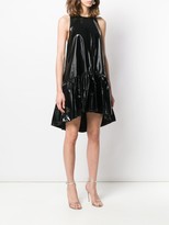Thumbnail for your product : No.21 Shiny Tiered Mini Dress