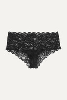 Thumbnail for your product : Cosabella Never Say Never Hottie Stretch-lace Briefs - Black - S/M