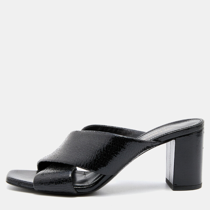 Saint Laurent Loulou 75 sandals - ShopStyle