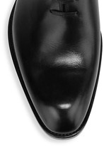Thumbnail for your product : Paul Stuart Lorenzo One-Piece Leather Balmoral Dress Shoes