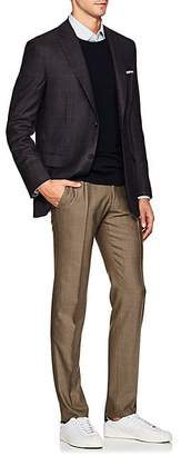 Incotex Men's S-Body Slim-Fit Technowool Trousers - Beige, Tan