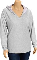Thumbnail for your product : Old Navy Women's Plus Hooded Jersey Tops
