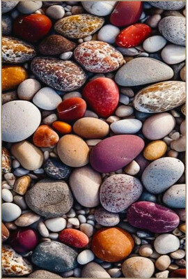 Hokku Designs Modern Striped Polyester Area Rug